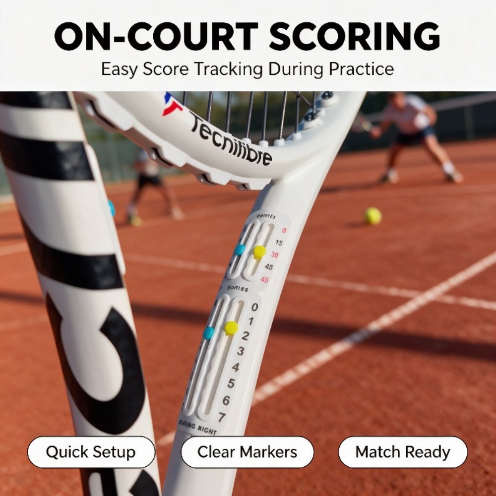Badminton Score - 1PC Portable Tennis Scoreboard MiniatureTennis Score