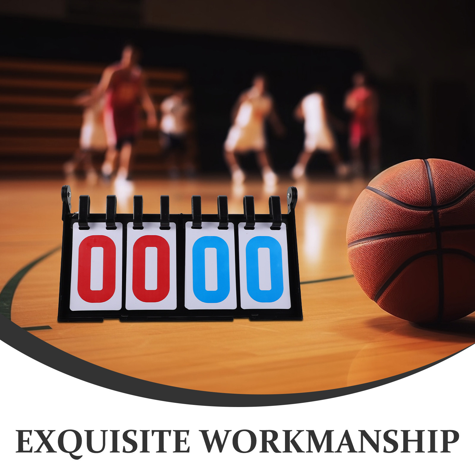 Sports Scoreboard 4-Digits Tab - Badminton Score ulasan dan harga