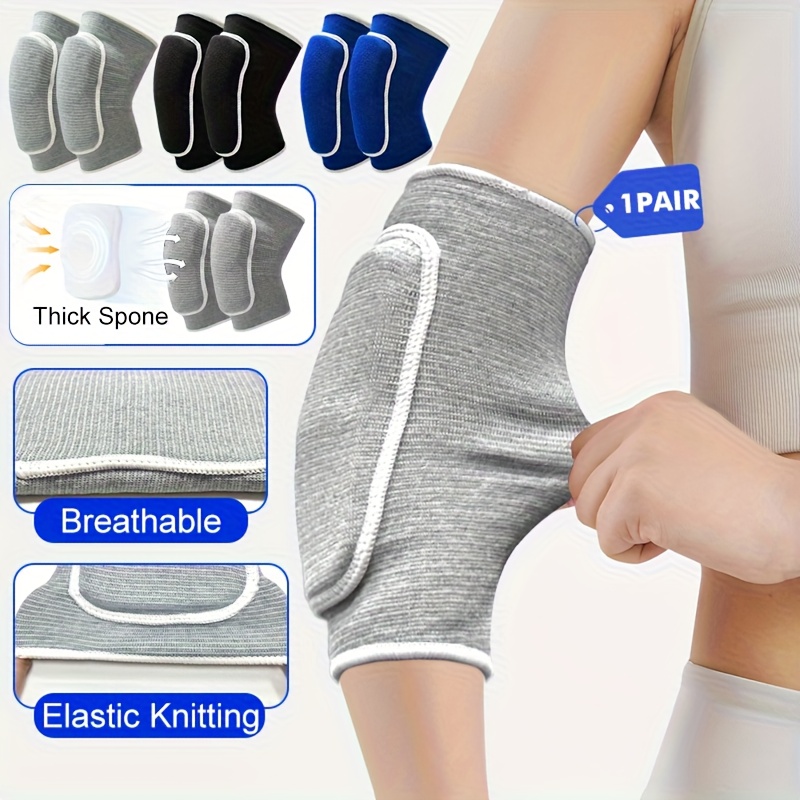 1pair Elastic Elbow Pads Thick - Knee Brace Badminton ulasan dan harga