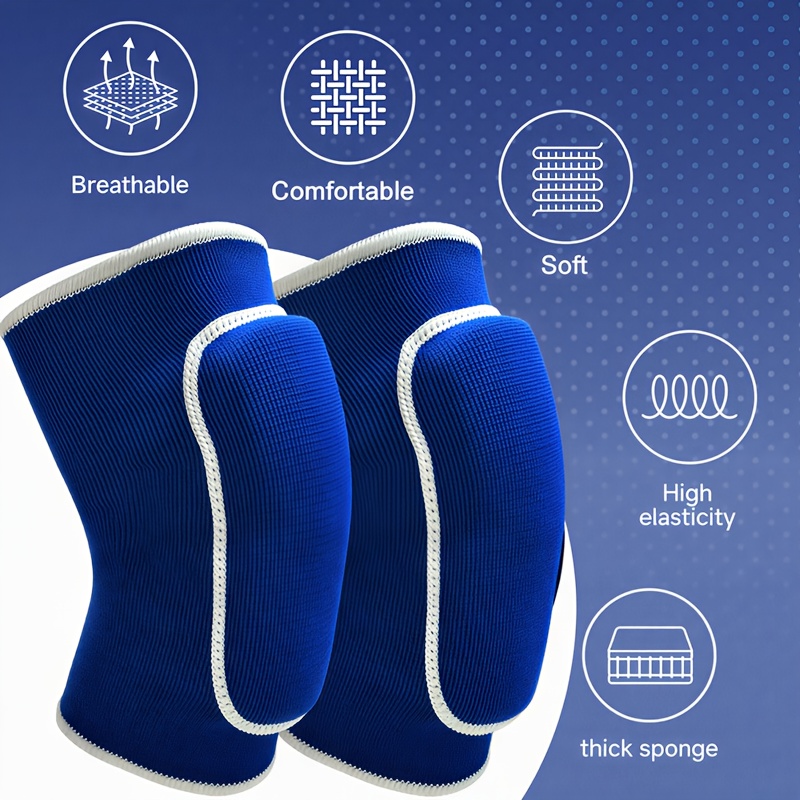 1pair Elastic Elbow Pads Thick - Knee Brace Badminton ulasan dan harga