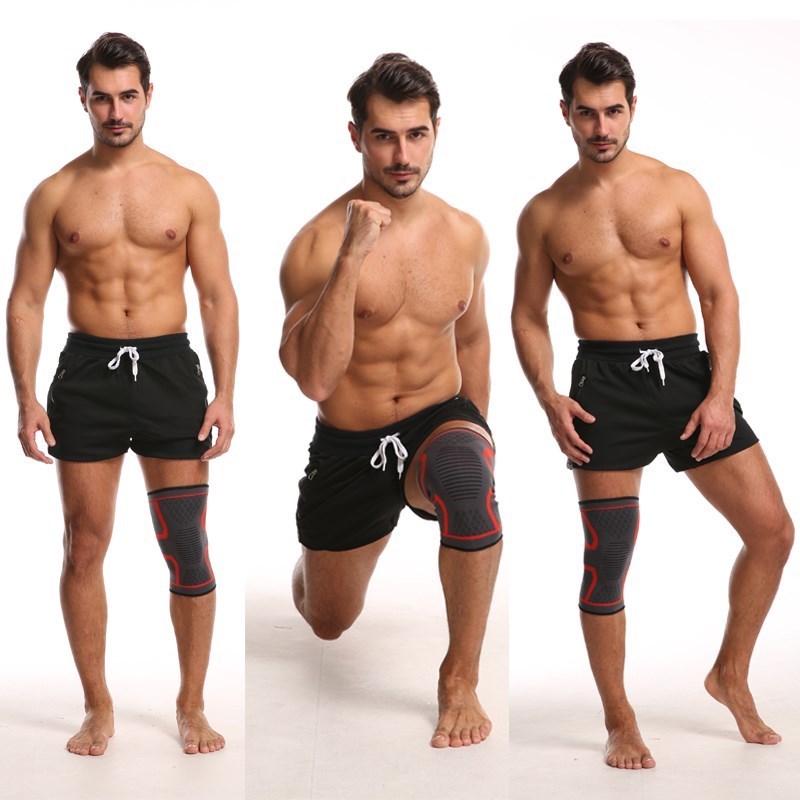 WOSWEIR-1 PC Elastic Knee Pads - Knee Brace Badminton ulasan dan harga