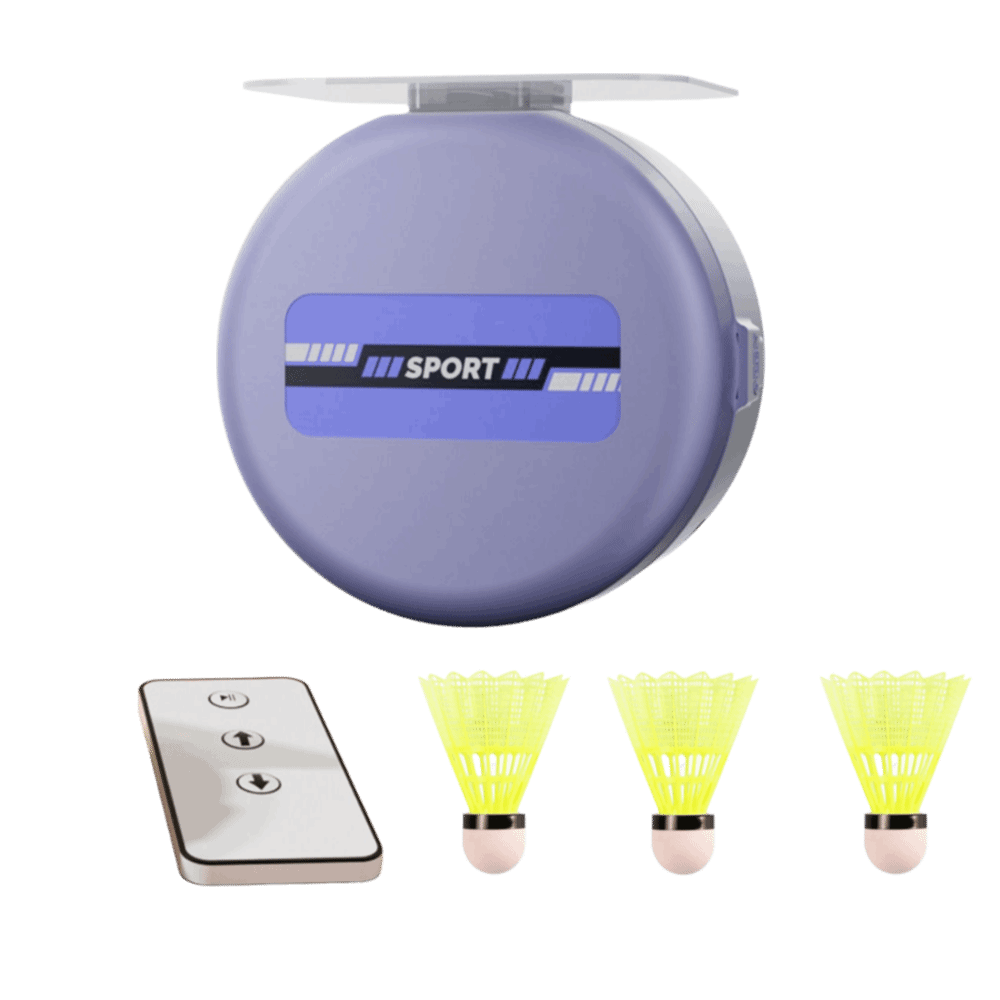 8pcs Ceiling Mounted Badminton - Badminton Rebound Trainer ulasan dan harga